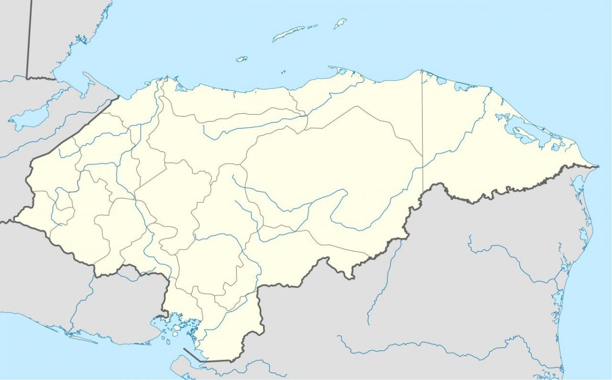 mapa Honduras