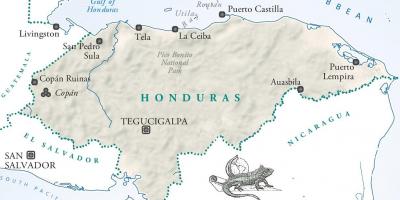 Mapę la ceiba, Honduras